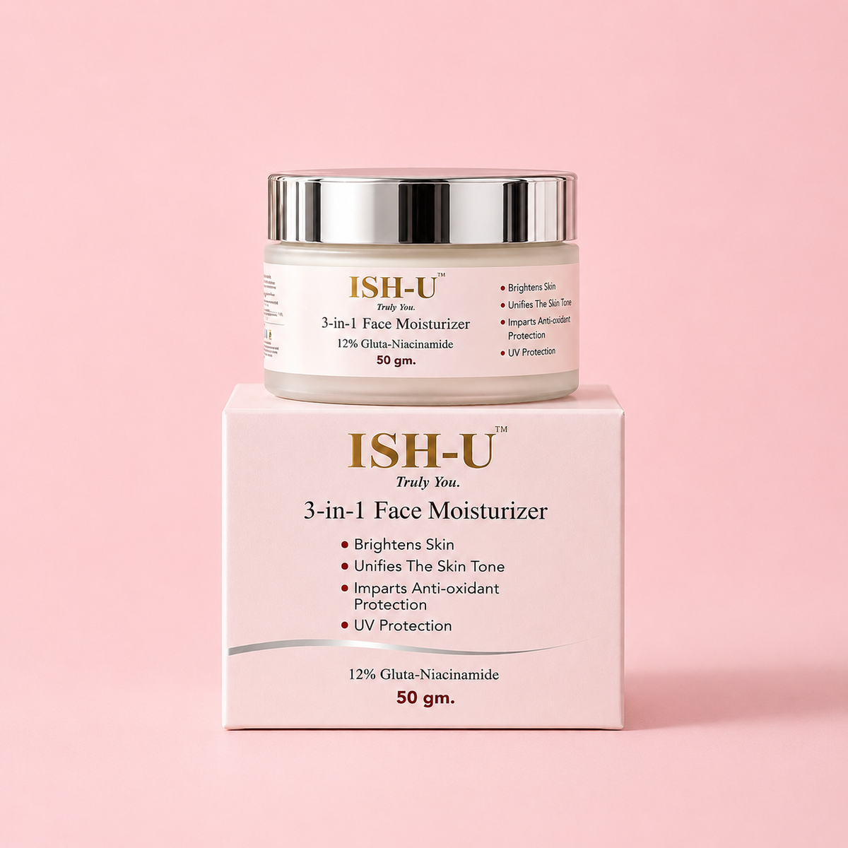 ISH-U™ 3-in-1 Face Moisturizer 50 gm