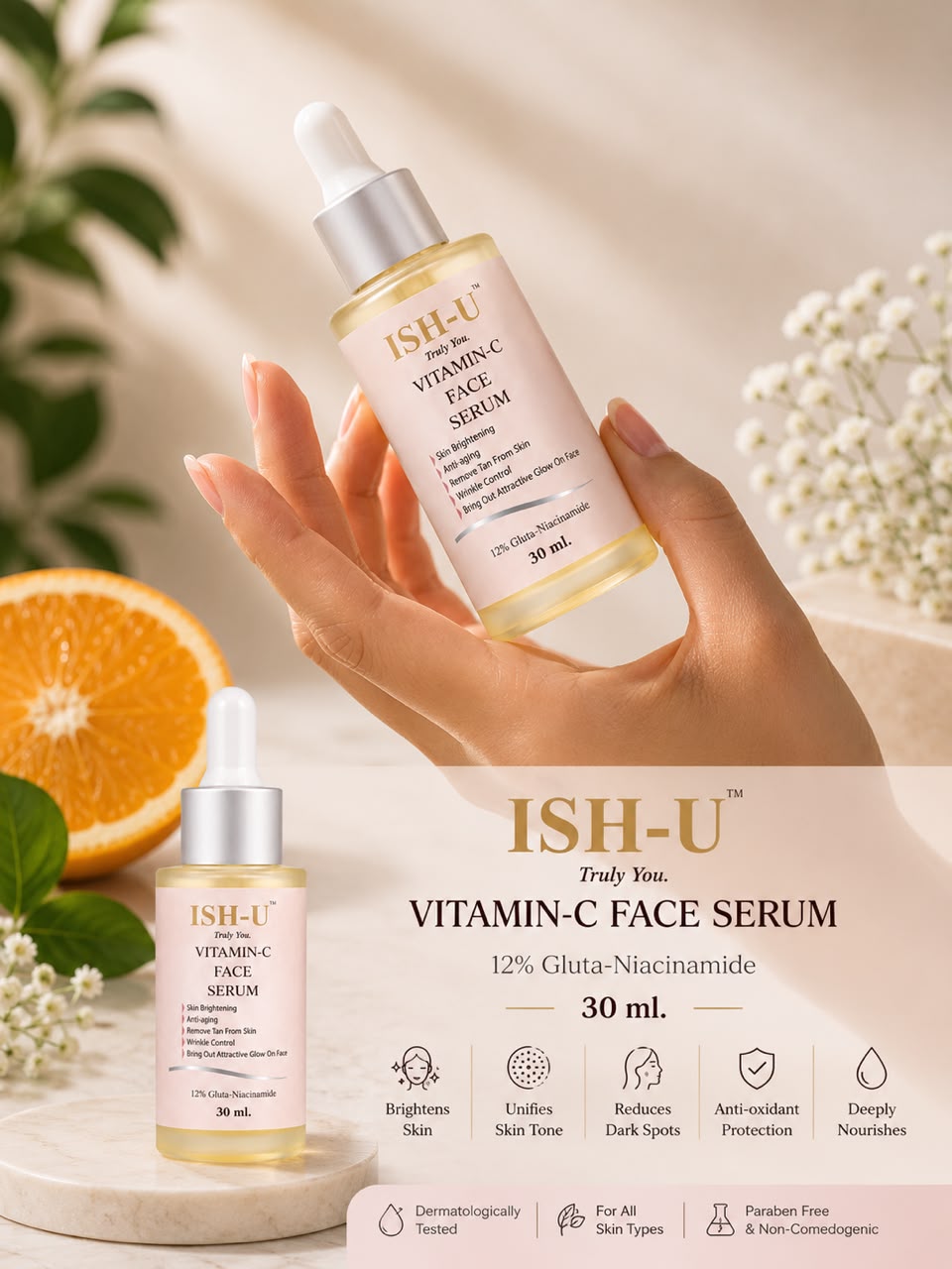 ISH-U™ Vitamin-C Face Serum 30 ml