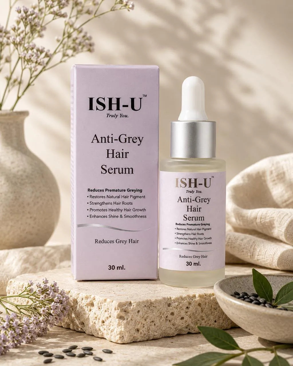 ISH-U™ Anti-Grey Hair Serum