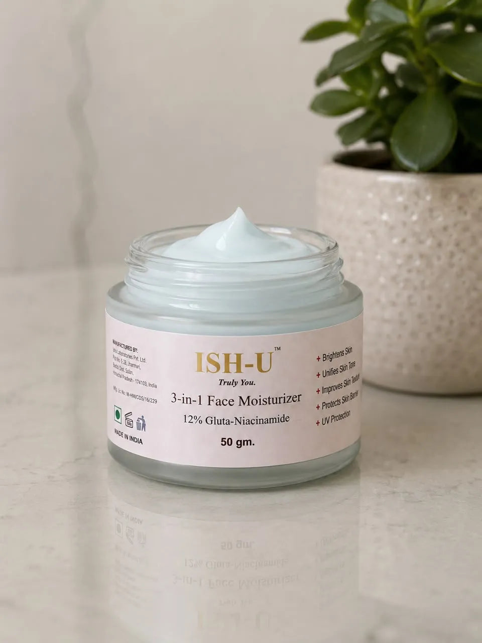 ISH-U™ 3-in-1 Face Moisturizer 50 gm